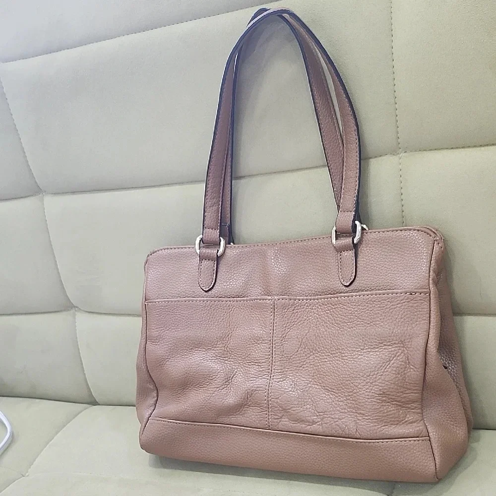 Gianibernini Sophisticated Brown Shoulder Bag with Structured Design